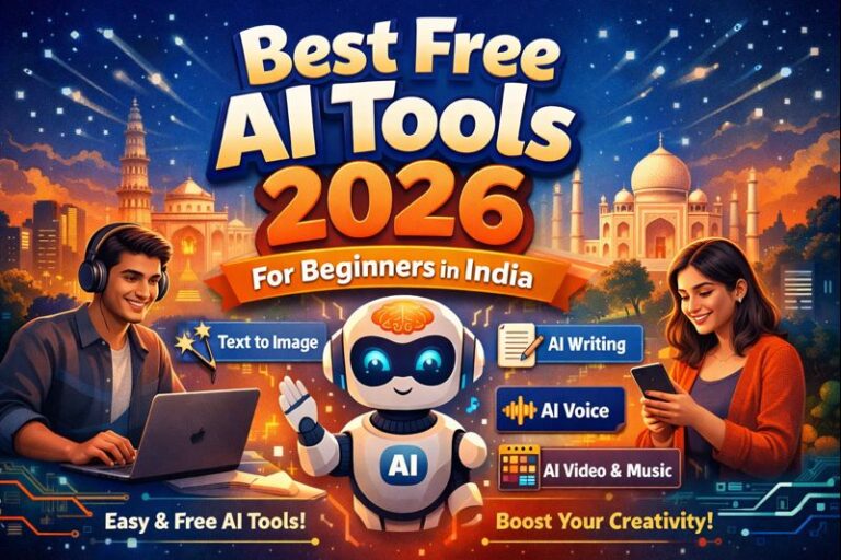 Best Free AI Tools 2026 for Beginners In India
